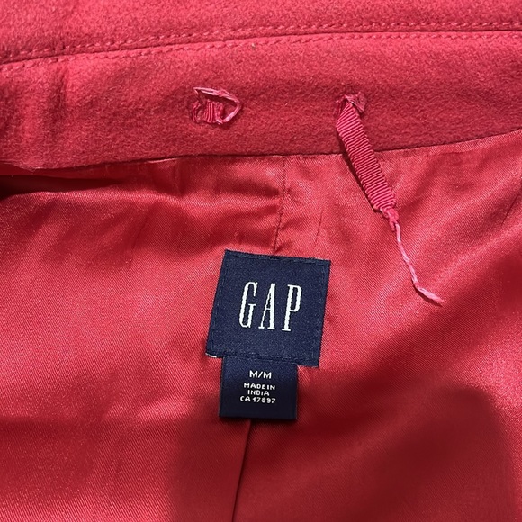 Pink wool peacoat - Picture 3 of 4